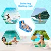 Inflatable Floats Tubes Inflatable Pool Mattress Swimming Pool Floaters Floating Row Mattress Foldable Water Sleeping Bed Chair Hammock Pool Accessories 230613