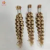 Hair Bulks Loose Deep Wave And Deep Wave Highlight Human Hair 18 To 30 Inch For Braiding 613# Blonde Braiding Hair Bulk No Weft 230613