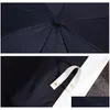 Parasol luksusowy projektant marki Sun Rain Folding parasol 2 kolory z upuszczoną dostawą domowy ogród organizacja organizacja dhmzi