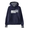 Men's Hoodies Anime The Marginal Service 2D Print Hooded Women/Men Clothes Harajuku Casual High Collar