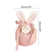 Pochettes à bijoux F19D Ears Candy Gift Bag Easter Goodie Bags Cookie