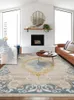 Carpets Turkey Imported Carpet Living Room European Light Luxury Blue Bedroom Rug American Thick Table Floor Mat Persian Large