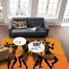 Carpets African Papuan Women's Dance Living Room Floor Mat Children's Bedroom Bedside Carpet Kitchen Door