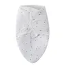 Coperte Swaddling Babies Sacchi a pelo nati Baby Swaddle Wrap lope 100% cotone 03 mesi coperta sacco a pelo 230613