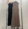 Женская дизайнерская юбка-слинг, летняя легкая новинка, сексуальный ажурный дизайн, тонкое вязаное платье без рукавов с высокой талией, S-L
