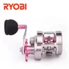 Carretes de baitcasting RYOBI RANMI Bering Slow Jigging Reel Overhead Drag 12kgs 10 1BB Gear ratio 6.8 1 Metal Boat Saltwater 230613