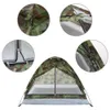 Tentes et abris TOMSHOO Tente de camping pour 12 personnes Tente de camouflage portable extérieure à une seule couche Imperméable Coupe-vent UV Pare-soleil Auvent 230613