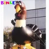 3/4/5m New Holiday Giant Inflatables Turkey For Thanksgiving Decorations Outdoor Cartoon Toys Market Restaurant Advertising