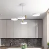 Kronleuchter Nordic Modern Minimalist Macaron Kronleuchter LED Metall Lampenschirm Lampe für Wohnzimmer Schlafzimmer Beleuchtungskörper