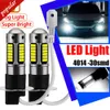 New 2Pcs Car Lamps Canbus No Error H3 LED Front Headlight Fog Signal Light High Bright Auto Bulbs White DC12V