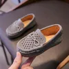 Sneakers England Style Toddler Fashion Shoes Boys and Girls Cut-Outs Suede Leather Shoes Slip On Soft Bottom Children Sneaker E06284 230613