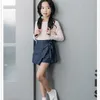 Shorts Kids Girls High Waist Skirt Pants 2023 Children Lace Cotton Teenage Summer Beach Wear Korean Style 230614