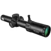 FIRE WOLF 1.2-6X24 IR Tactical Riflescope Airsoft Scope for Hunting Optical Rifle Red Green Illumination Range Sight