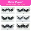 Makeup Tools 3D 5D Fluffy Mink Lashes Wholesale 102030 Par Dramatiska långa 25 mm ögonfransförlängning Bulk False Eyelashes Box Package Makeup 230613