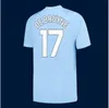 Fansversion Haaland Soccer Jerseys 23 24 De Bruyne Mans Cities Grealish Mahrez Foden Ferran 2023 2024 Fotbollskjorta uniformer män barn kit rodrigo s-4xl 666666