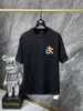T-shirts pour hommes 2023 nouvelle marée marque t-shirt à manches courtes hommes et femmes designer processus de mousse de coton pur haut de mode lâche T230614
