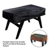 Foosball Outdoor Waterproof Dust Proof Protective Chair Foosball Table Cover Patio Oxford Soccer Durable Rectangular Billiard Stretching 230613