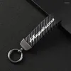 Keychains Fashion Motorcycle Carbon Fiber Leather Rope Keychain Key Ring For SUZUKI GSX1300R HAYABUSA GSX 1300R GSX1300 Miri2273932869