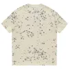 Designer de camisetas femininas 2023 primavera/verão nova moda de luxo com peito cheio de estrelas estampadas masculinas e camisetas soltas de manga curta PHIK