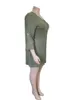 Plus Size Dresse Kleid Größe Sommer 4XL 5XL Casual Button Short Lady Elegant Fashion Large Wholesale Bulk Drop 230613