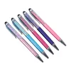 Bollpoint Pennor Design Creative Crystal Pen Diamond Ball Point Pennor Stationery Ballpen Stylus oljig svart påfyllning