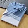 Polos męskie wysokiej jakości towary! Dowiedz się wycieku zagranicznego handlu koszulą Polo Polo Towar Męskie wyroby na letnią modę Lapel Cut Label Short