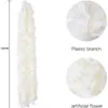 Getrocknete Blumen 1M/2M Rattan Künstliche Seide Blume Rebe Hängen Girlande String Home Decor Garten Hochzeit Wand gefälschte