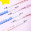 Pz/lotto Kawaii Bear Press penna Gel per scrivere carino 0.5mm inchiostro nero regalo cancelleria materiale scolastico per ufficio