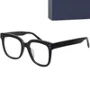 Fashion Square Eyeglasses Frame unisexe 50-20-145 léger mince planche importée pleine jante pour lunettes de soleil de prescription lunettes hommes femmes étui complet