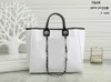 Classic Beach Bag Channell Bag Fashion Mommy bag one shoulder slanting across the chain women's portable canvas shopping bag