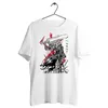 Męska koszulka T -koszulka Berserk Skull Manga Anime Black Warrior Niesamowita grafika drukowana koszulka