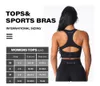 Yoga Outfit NVGTN kninted Ignite Seamless Bra Band Band Sports Top Gym Women Racer Back Pitness Brassiere Athleisure Workout Intelder 230613