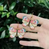 Charm Bracelets Fairywoo Cute Butterfly Bracelet Handmade Woven Miyuki Bead Joias Acessório Para Mulheres Em Massa Atacado