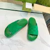 Projektantka Slipper Luxury Men Sandals Sandals Slajdes Slajdes Fashion Kapcieczki Lady Slajd grube dno