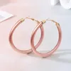 Hoop Earrings Fashion Luxury Multicolor Glitter Earring For Women Delicate Foil Shiny Silicone Charm Girls Gift Designer Ear Jewelry