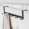 Hangers Useful Coat Hanger Storage Door Back Hanging Hook Stable Punch-free For Office