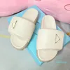 Casual Shoes Womens Summer Hold Hold Office Slajd Real Miękka skórzana mężczyźni Flip Flip Flops Fashion