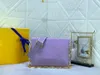 حقيبة يد نسائية من 22SS ONTHEGO MM حقائب مصممين فاخرة بأزهار ملونة حقائب يد للسيدات بأزهار منقوشة جانبية