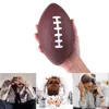 Palline Mini Soft Standard PU Foam Football americano Calcio Rugby Squeeze Ball Bambini Adulti Compleanno Regalo di Natale FootballColor Random 230613