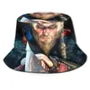 Berets Valhalla Bucket Hat Sunscreen Hats Eivor Viking Valhala Video Game King War Fun Fantasy 2023