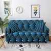 Stol täcker geometrisk elastisk soffa för vardagsrum soffan täcker stretch sektion slipcover möbler protektor hem dekoration 230613