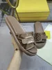 10a s designers sandaler för män kvinnor mode klassiska blommor brokad slider lägenheter läder gummi flip flops bottar strandskor loafers siz
