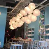 Autre événement fête fournitures 30/60 pièces décoration de mariage lanterne élégante blanc chinois lanternes en papier boule Lampion suspendu abat-jour fête bébé douche décor 230613