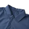 Herrenhosen Herren Overalls Reißverschluss Overall Lässige Kurzarm-Taschenhose Revers Arbeitskleidung Einfarbig Streetwear Ropa Trapstar 230613