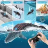 ElectricRC Boats RC Squirt Mosasaurus Toy Remote Control Animals Robots Bath Tub Pool Electric Toys for Kids Boys Children Cool Stuff Submarine 230613