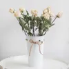 Planters Pots Plant Holder Retro Color Rope Bowknot Design Flower Bucket Durable Plant Pot Garden Supply For Yard R230614