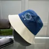 designer new 23ss color splicing designer Bucket hat lovers stessa estate vacanza all'aperto data protezione solare lettere casquette cappelli da uomo