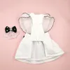 Cat Costumes Clothes Pet Supplies Wedding Suit Dress Dog Teddy Gauze Skirt Puppy Pomeranian Princess