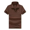 Polo da uomo 100% cotone Bandiera estiva di alta qualità Ricamo Top Tees Camicie Manica corta Casual Moda maschile 230614