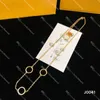 Cercle pendentif collier diamant lettre femmes colliers boîte de nuit fête dame collier